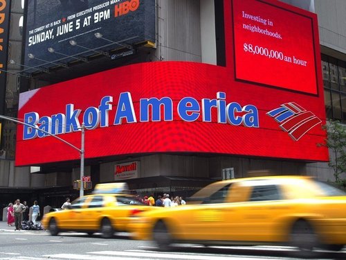 “Bank of America”  ашигтай ажиллаж байгаа ч хувьцаа нь уналттай байна