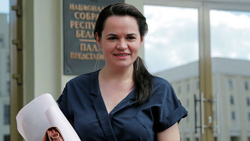 Светлана Тихановская сонгуулийн дүнг зөвшөөрөхгүй байхыг уриалав