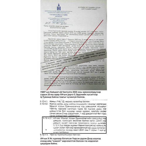 АН-ын “тамга”-ны зодоонд МАН оролцоод байна уу