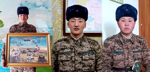 Хугацаат албаны дайчид ярьж байна