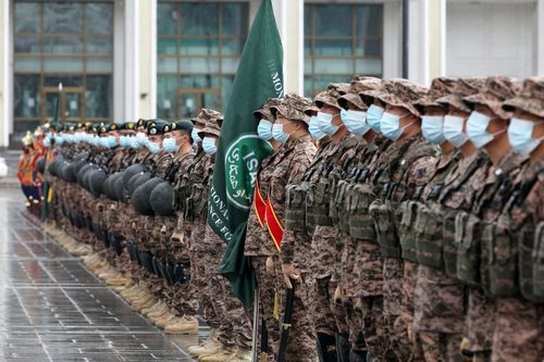 Исламын Бүгд Найрамдах Афганистан Улсад үүрэг гүйцэтгэсэн цэргийн багуудад хүндэтгэл үзүүллээ