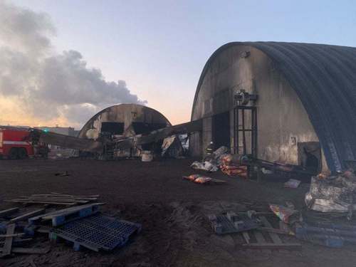 Сайжруулсан шахмал түлшний үйлдвэрийн гурван барилгад гал гарлаа