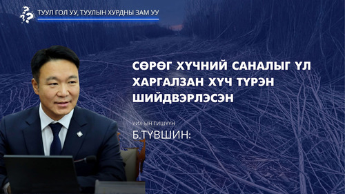 УИХ-ын гишүүн Б.Түвшин: Сөрөг хүчний саналыг үл харгалзан хүч түрэн шийдвэрлэсэн